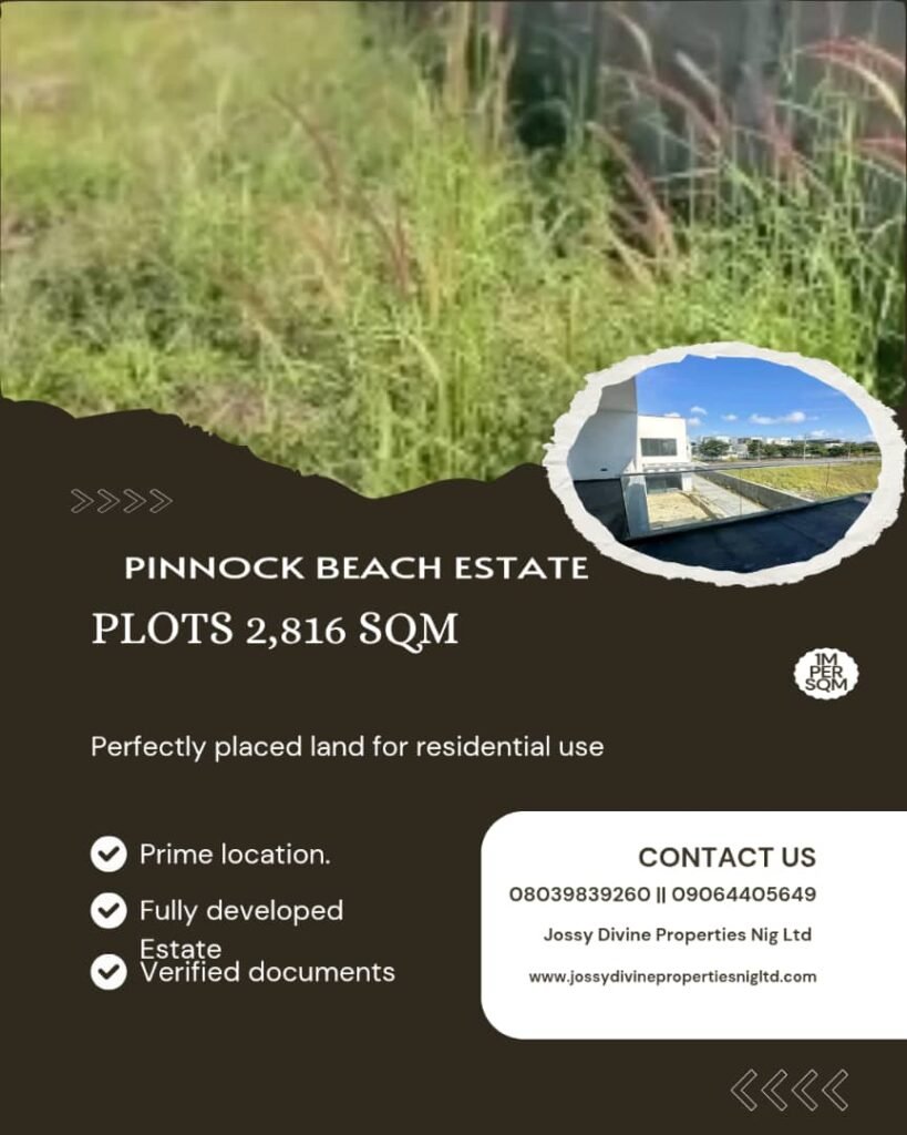 2816sqm and 2135sqm of land for sale in Pinnock beach estate
